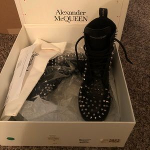 Alexander McQueen Spiked Boots